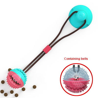 Suction Cup Tug Dog Toy with Ball