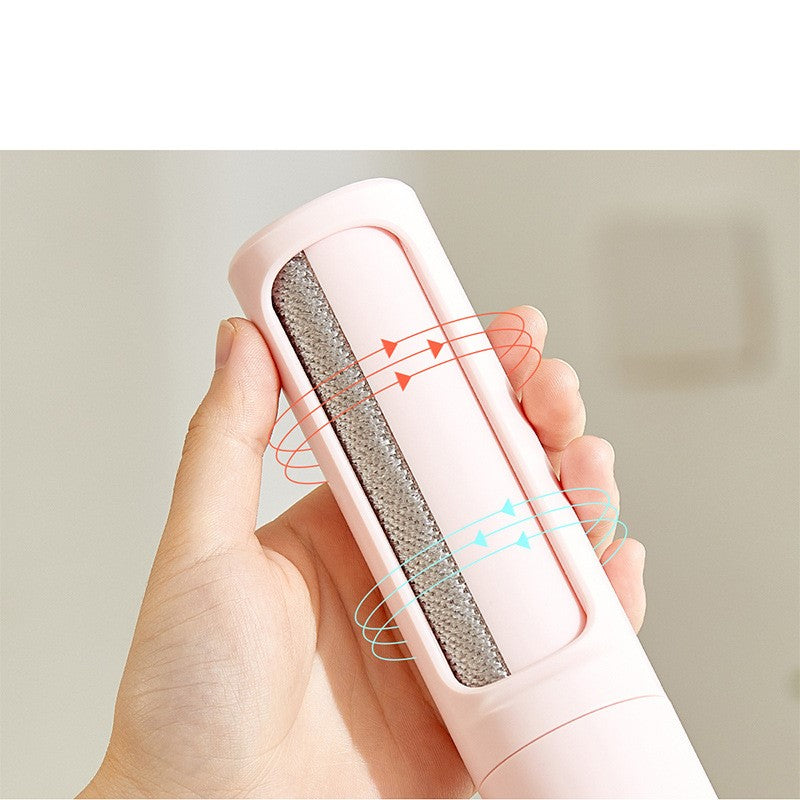 2‑in‑1 Reusable Pet Hair Remover & Self‑Cleaning Lint Brush