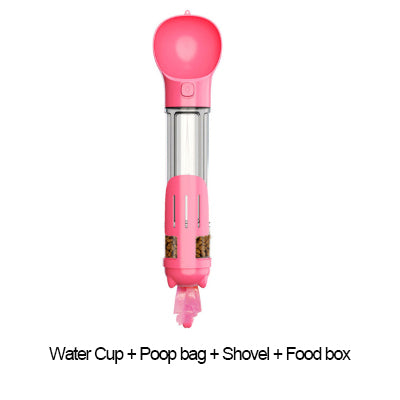 3‑in‑1 Portable Dog Water Bottle & Feeder