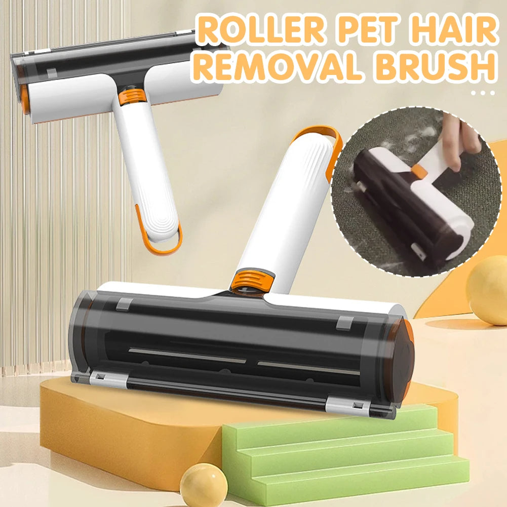 2‑in‑1 Portable Pet Hair Removal Roller
