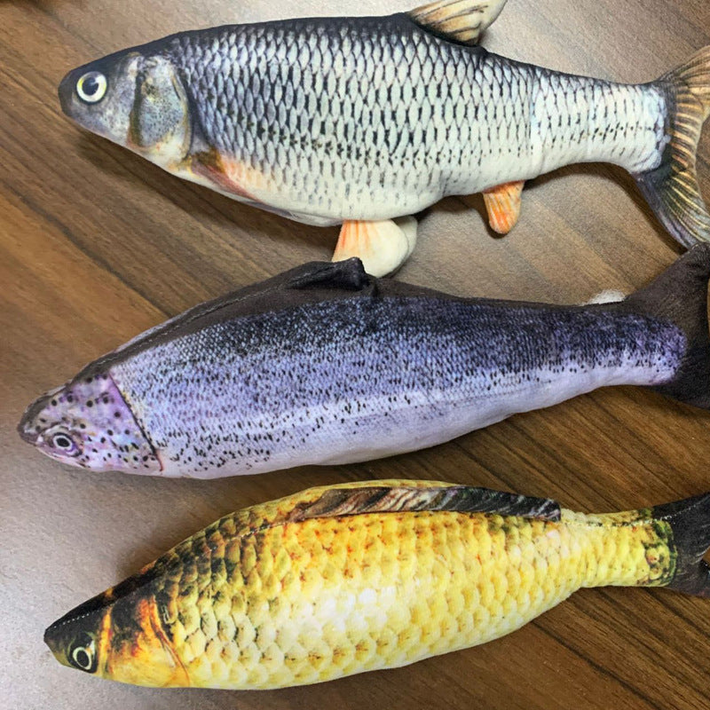 Electric Jumping Fish Toy (No Catnip)