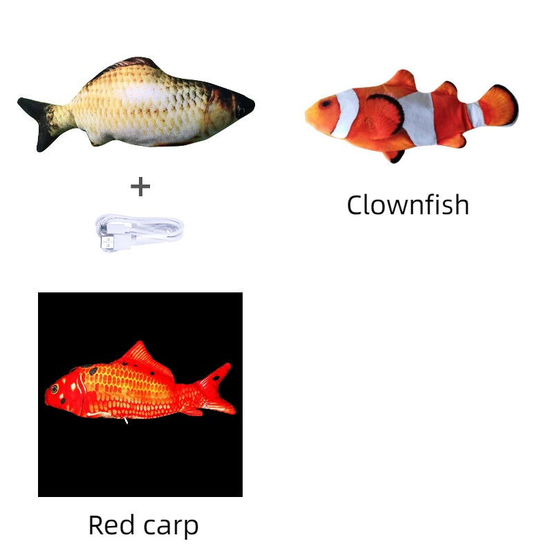 Electric Jumping Fish Toy (No Catnip)