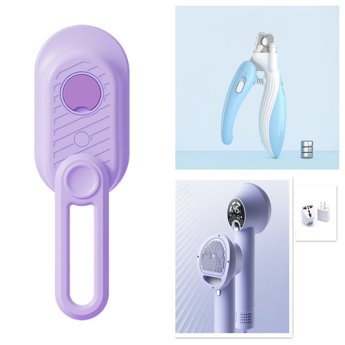 LED Pet Nail Clippers & Electric Nail Grinder