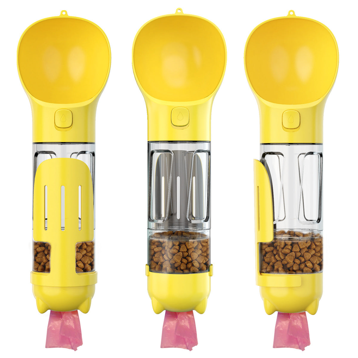 3‑in‑1 Portable Dog Water Bottle & Feeder