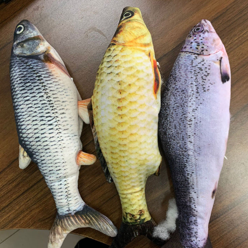 Electric Jumping Fish Toy (No Catnip)