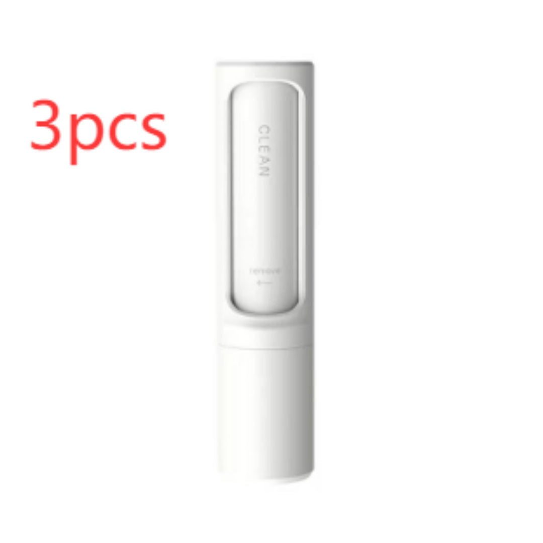 2‑in‑1 Reusable Pet Hair Remover & Self‑Cleaning Lint Brush