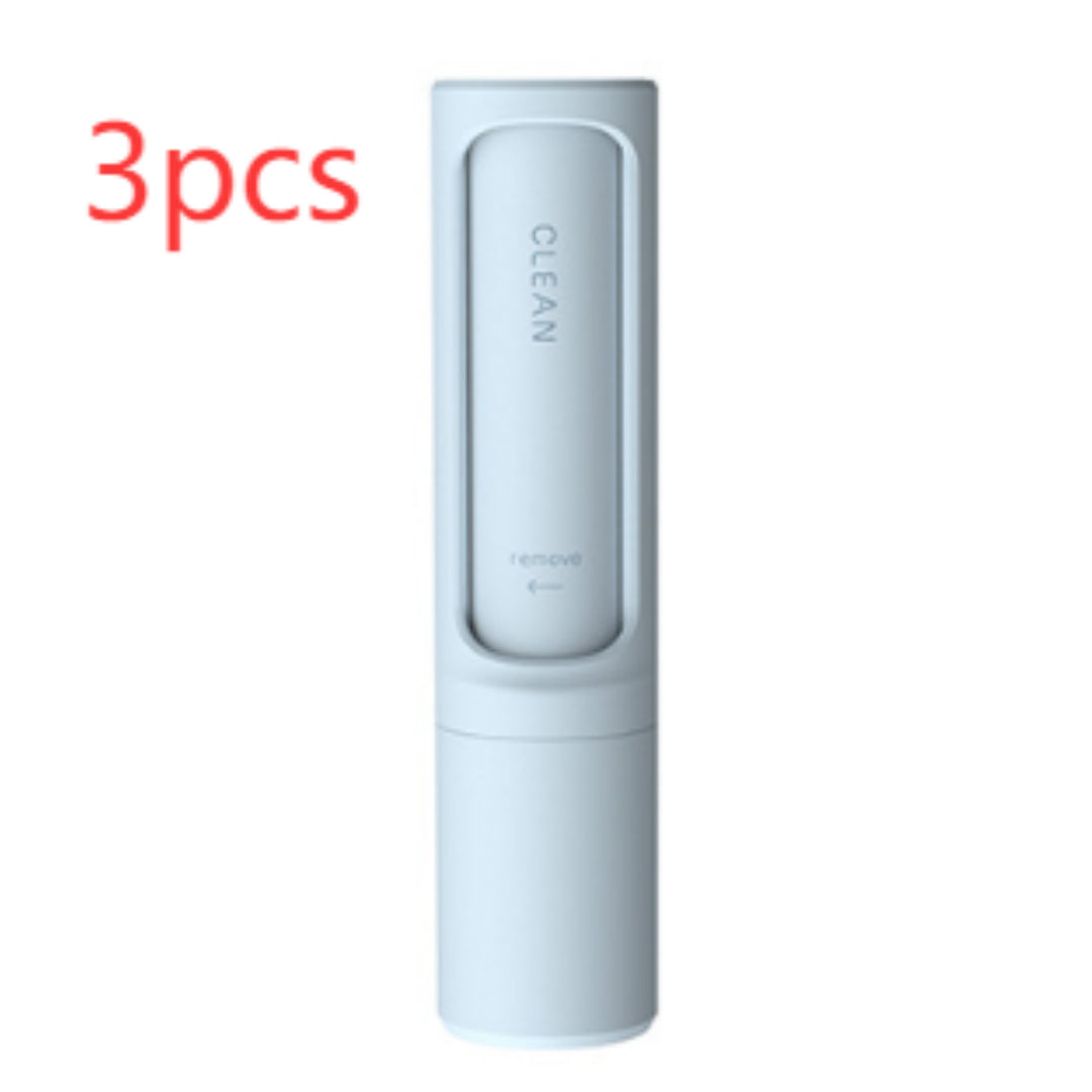2‑in‑1 Reusable Pet Hair Remover & Self‑Cleaning Lint Brush