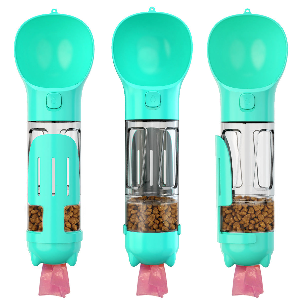 3‑in‑1 Portable Dog Water Bottle & Feeder