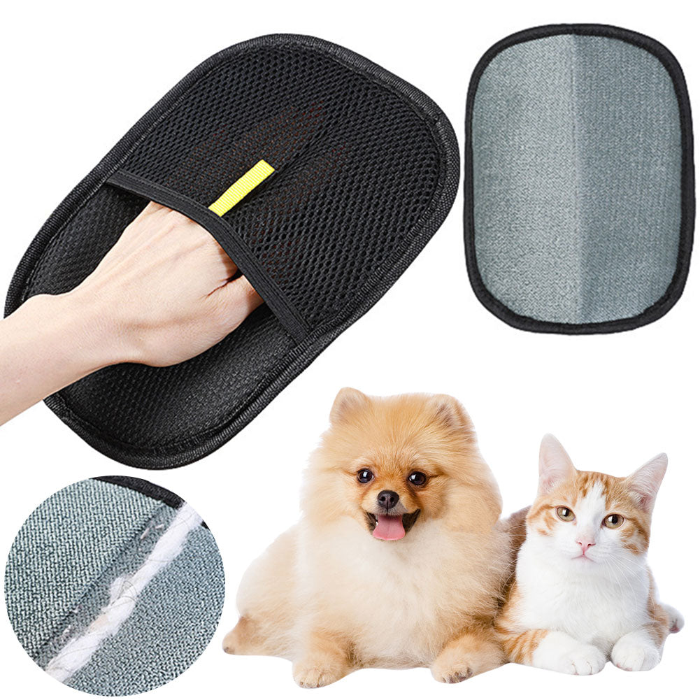 Pet Hair Remover & Deshedding Glove for Dogs, Cats & Rabbits