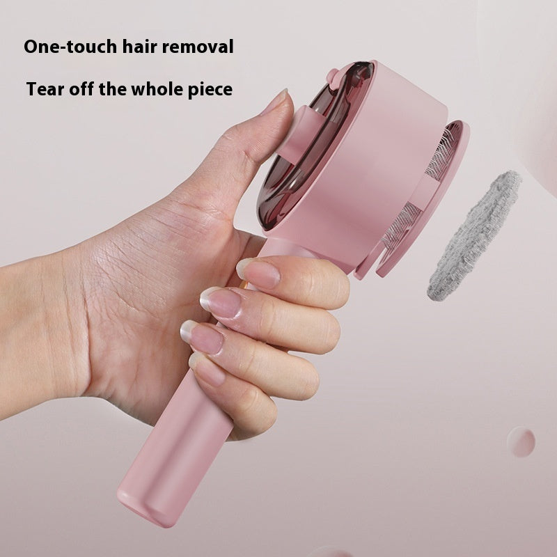 Pet Steam Grooming Brush & Self‑Cleaning Hair Remover