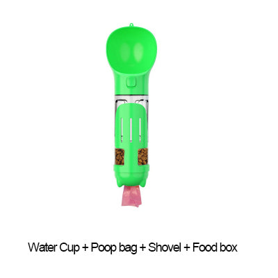 3‑in‑1 Portable Dog Water Bottle & Feeder