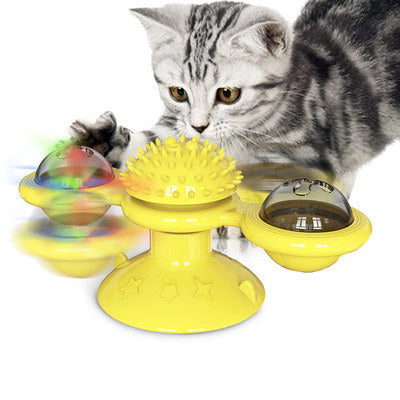 Cat Rotating Windmill Toy