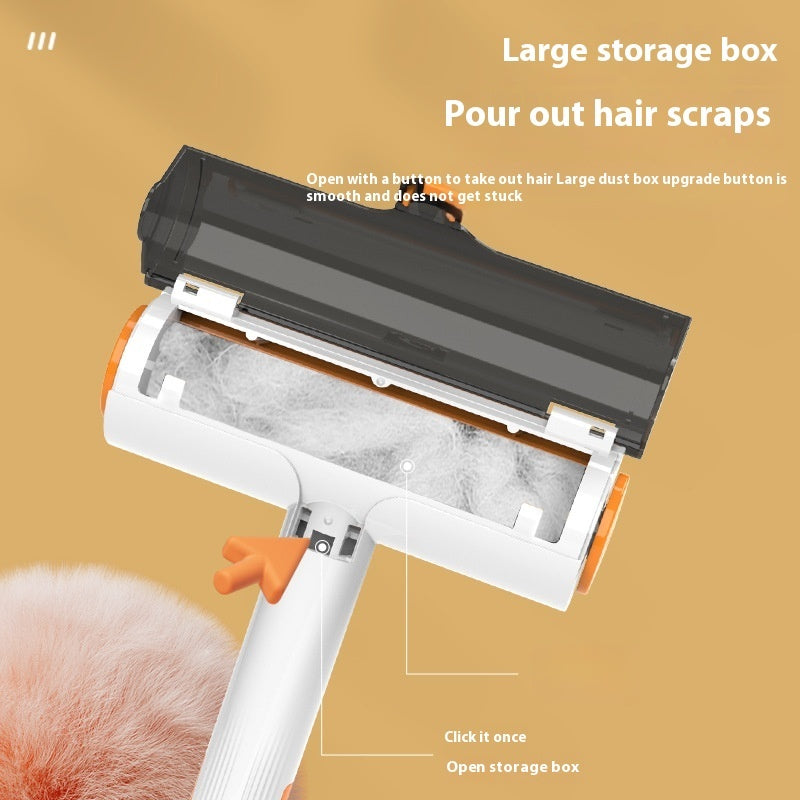 2‑in‑1 Portable Pet Hair Removal Roller