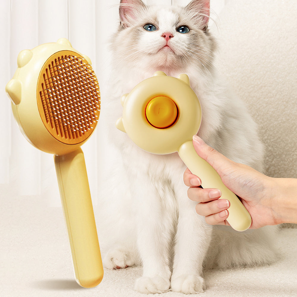 Cat & Dog Grooming Comb for Massage & Hair Removal