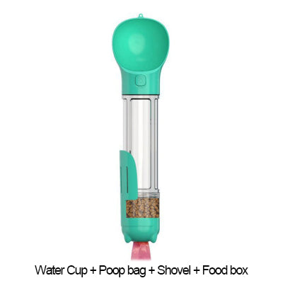 3‑in‑1 Portable Dog Water Bottle & Feeder