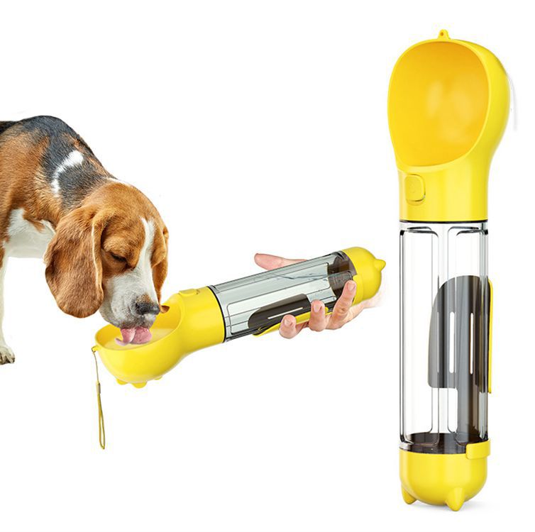 3‑in‑1 Portable Dog Water Bottle & Feeder