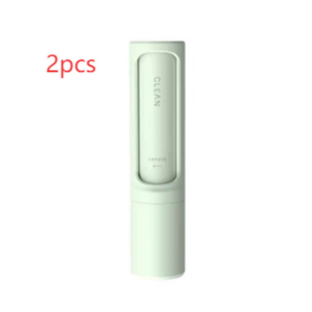 2‑in‑1 Reusable Pet Hair Remover & Self‑Cleaning Lint Brush