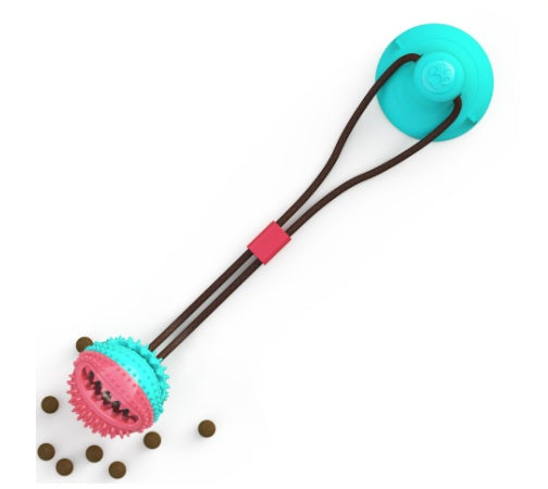 Suction Cup Tug Dog Toy with Ball