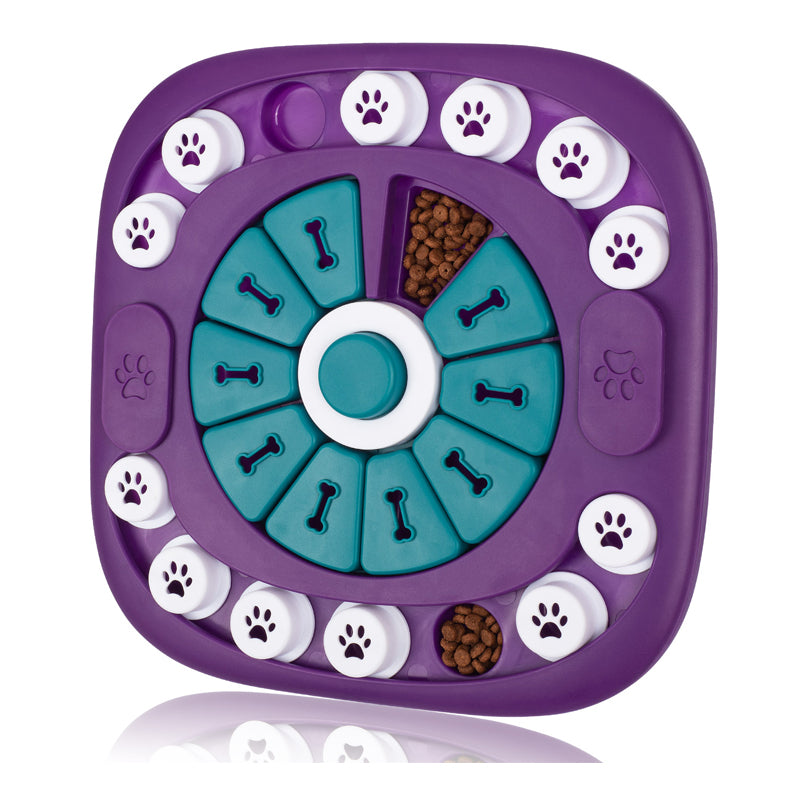 Interactive Treat Puzzle Enrichment Toy for All Dog Sizes