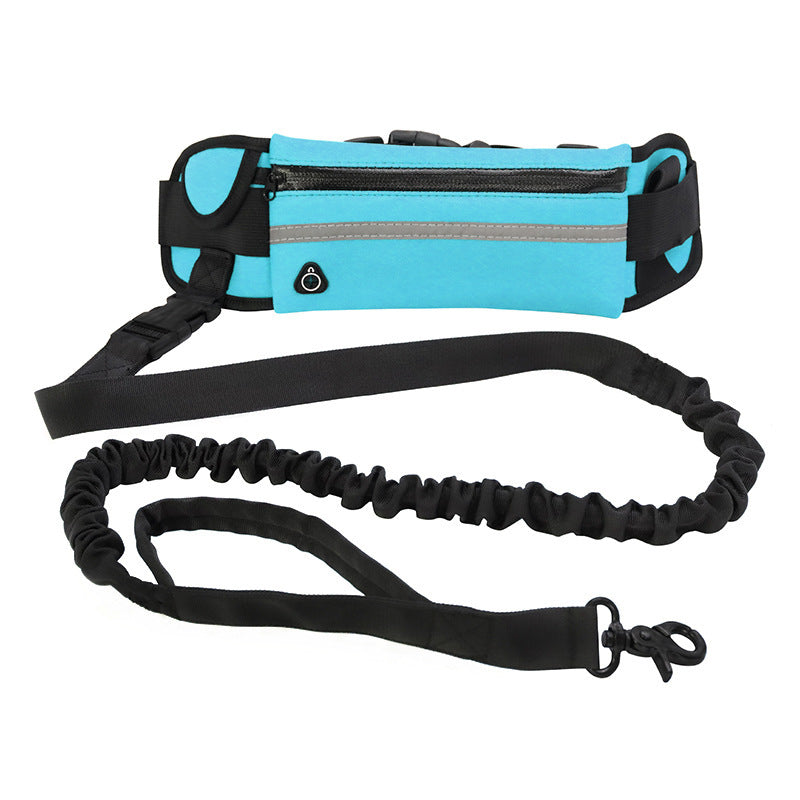 Hands‑Free Dog Walking Belt with Bungee Leash