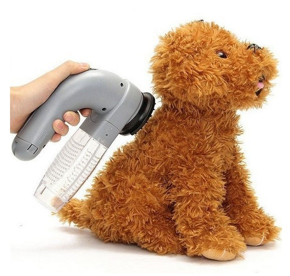 Portable Electric Pet Hair & Massage Vacuum Cleaner