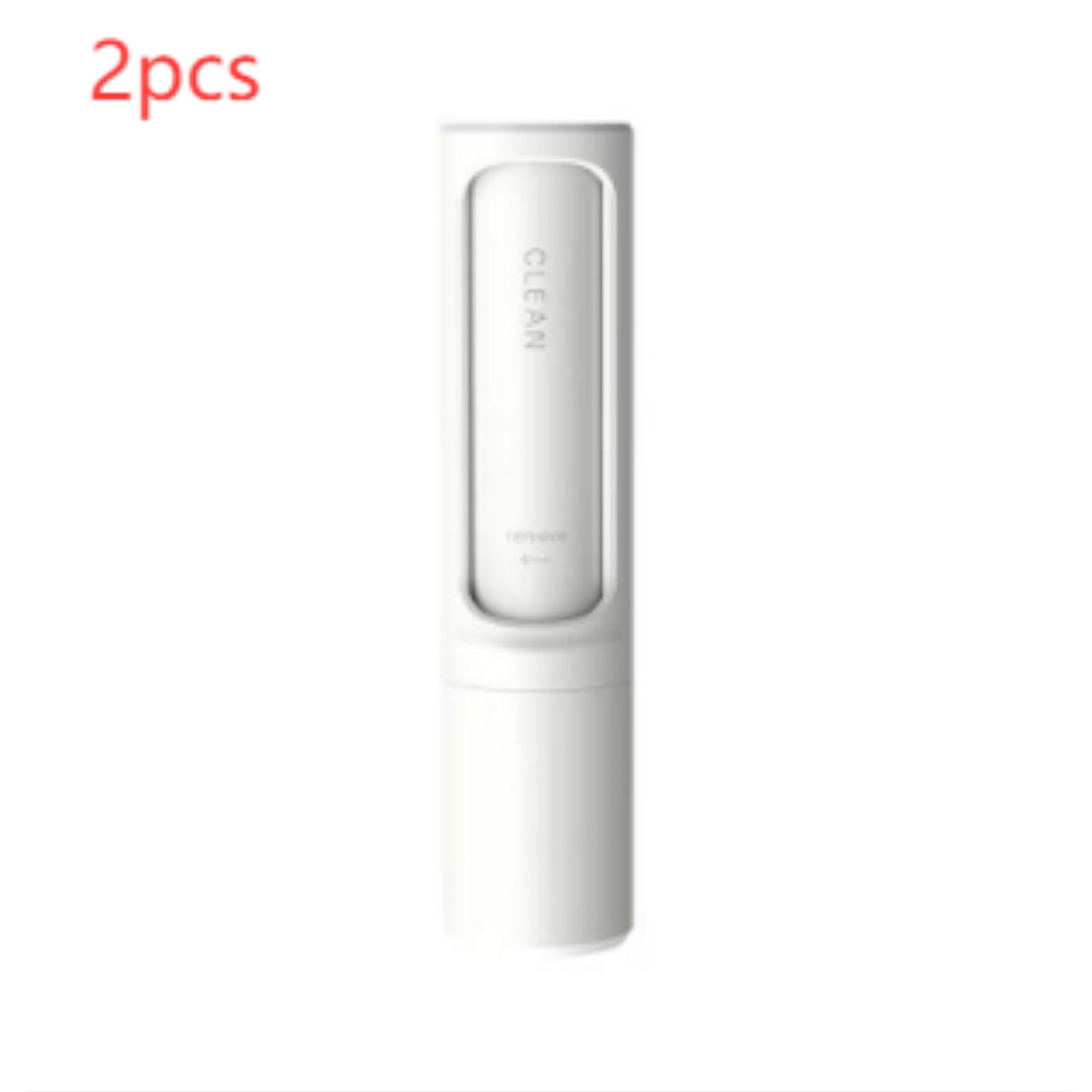 2‑in‑1 Reusable Pet Hair Remover & Self‑Cleaning Lint Brush