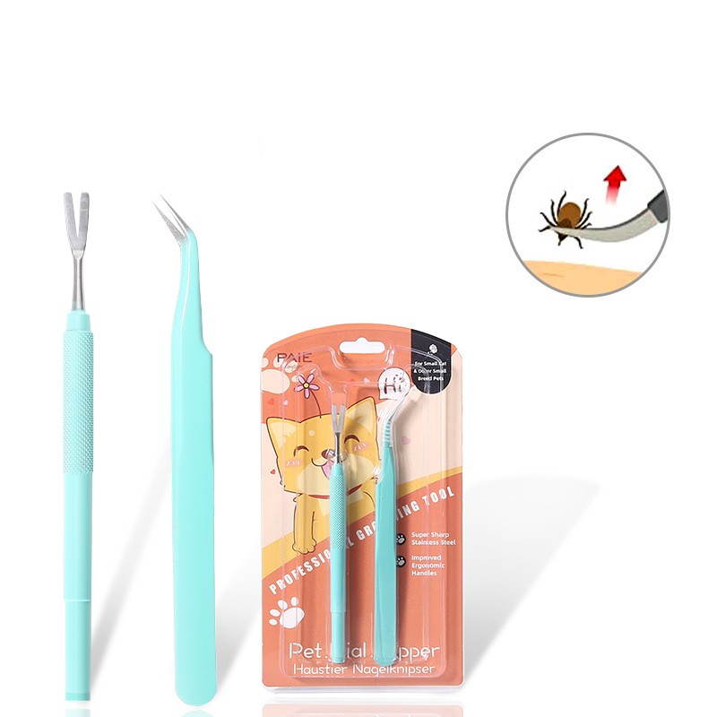 Pet Stainless Steel Tweezers Tool